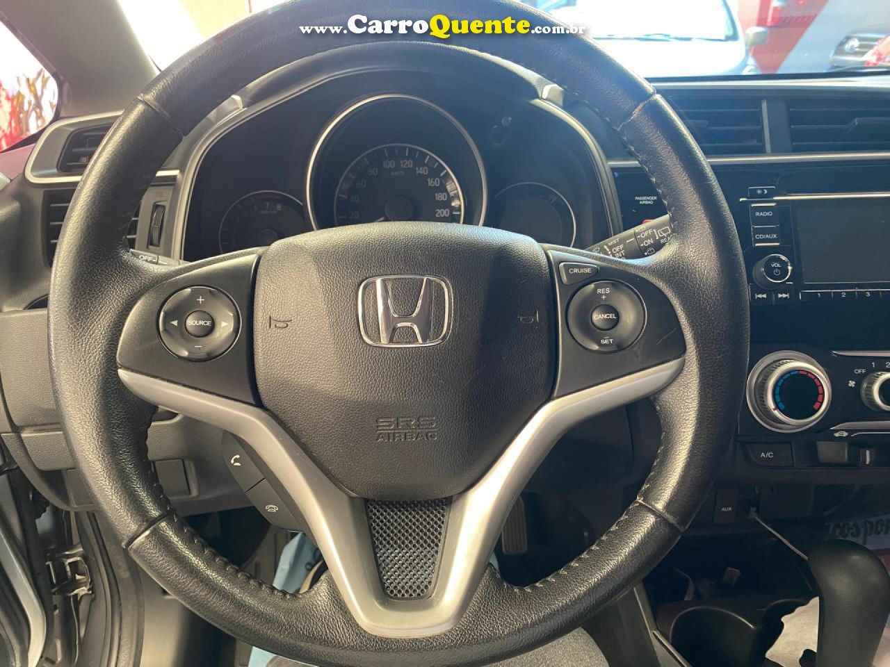 HONDA   FIT EXL 1.5 FLEXFLEXONE 16V 5P AUT   CINZA 2015 1.5 FLEX - Loja