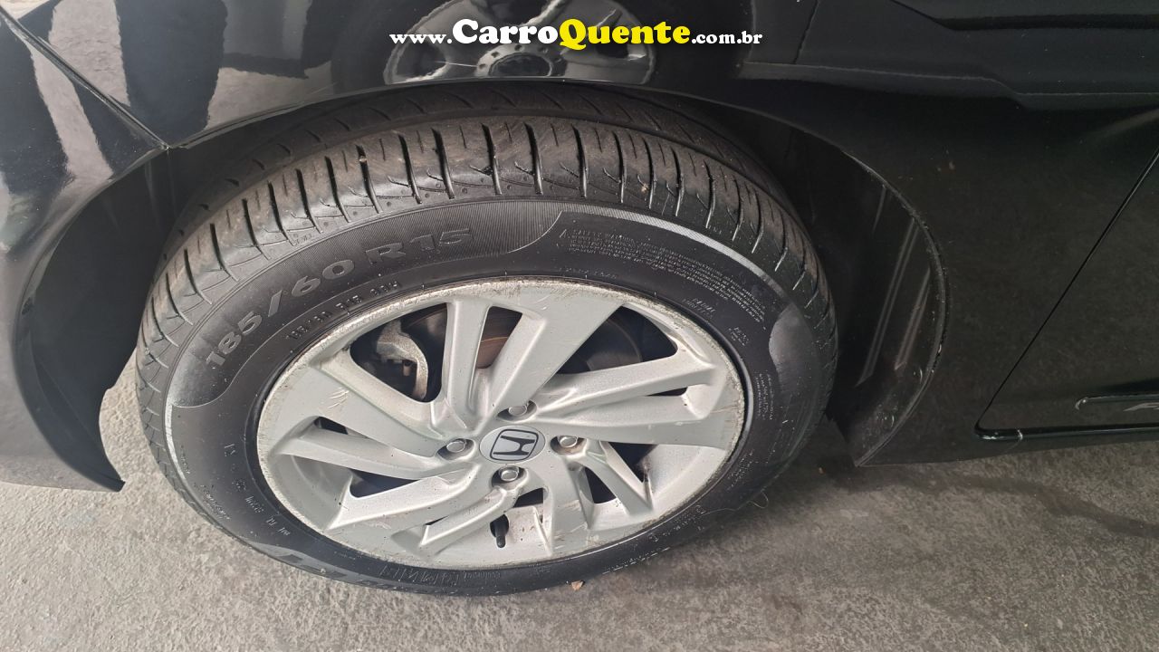 HONDA   FIT LX 1.5 FLEXONE 16V 5P AUT.   PRETO 2017 1.5 FLEX - Loja