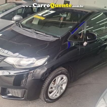 HONDA   FIT LX 1.5 FLEXONE 16V 5P AUT.   PRETO 2017 1.5 FLEX