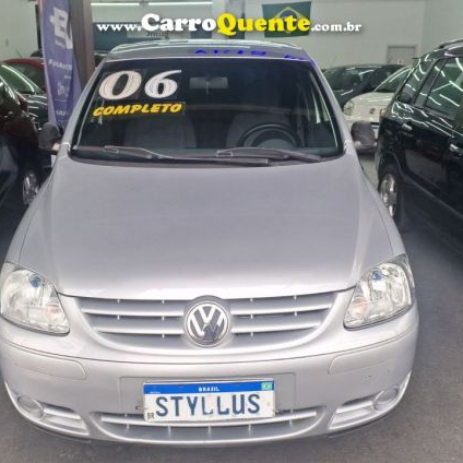 VOLKSWAGEN   FOX PLUS 1.6MI 1.6MI TOTAL FLEX 8V 4P   PRATA 2006 1.6 FLEX