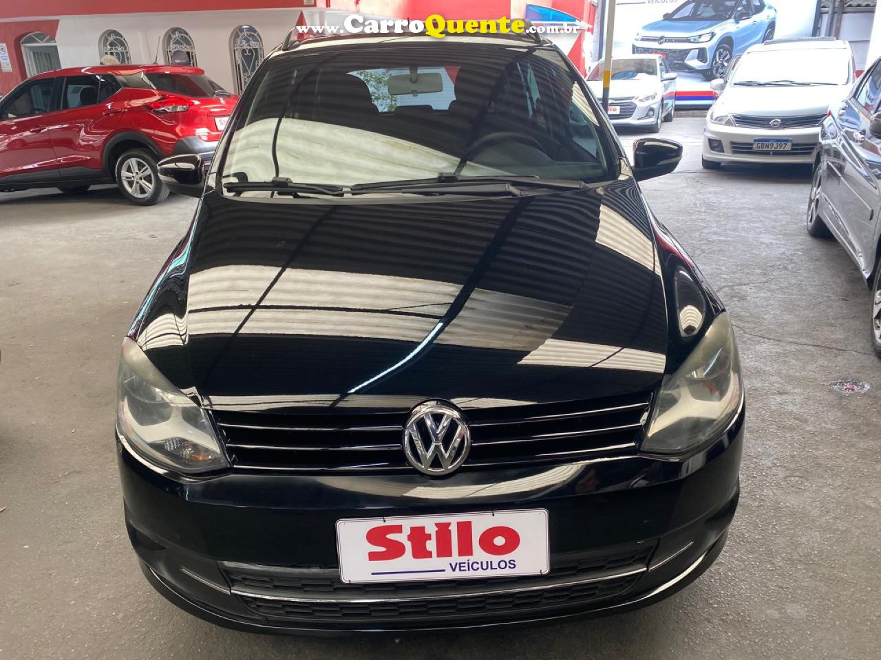 VOLKSWAGEN   SPACEFOX 1.6 1.6 TREND TOTAL FLEX 8V 5P   PRETO 2013 1.6 FLEX - Loja