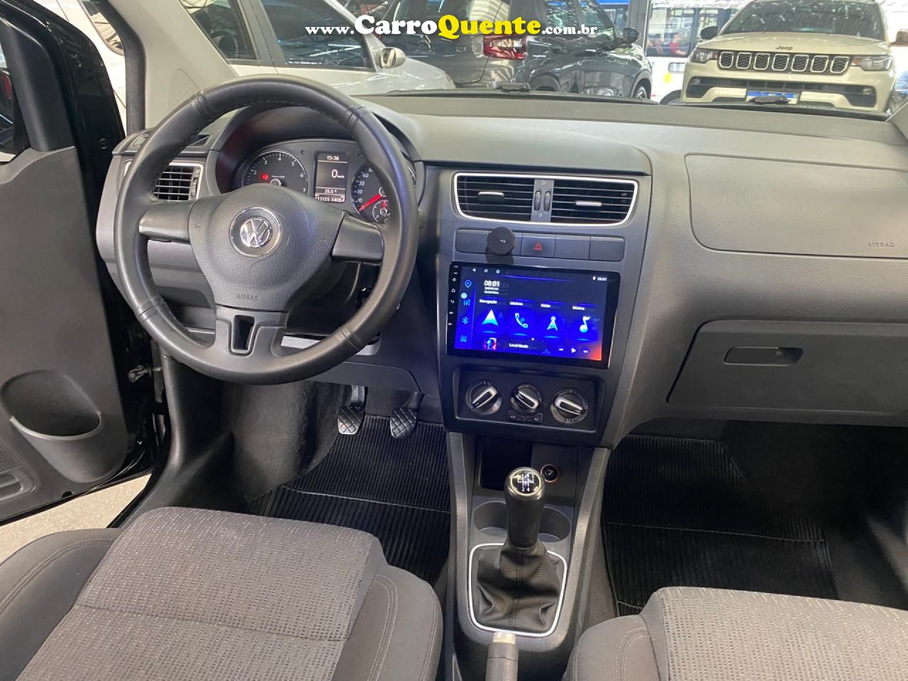 VOLKSWAGEN   SPACEFOX 1.6 1.6 TREND TOTAL FLEX 8V 5P   PRETO 2013 1.6 FLEX - Loja