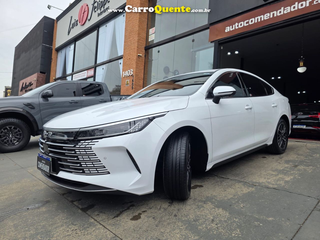 BYD   KING GS 1.5 16V AUT. (HIBRIDO)   BRANCO 2027 1.5 GASOLINA E ELÉTRICO - Loja