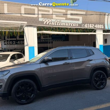 JEEP   COMPASS LONGITUDE 2.0 4X2 FLEX 16V AUT.   CINZA 2021 2.0 FLEX