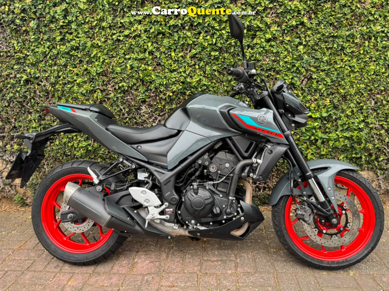 YAMAHA    MT 03   CINZA 2023 321 GASOLINA - Loja