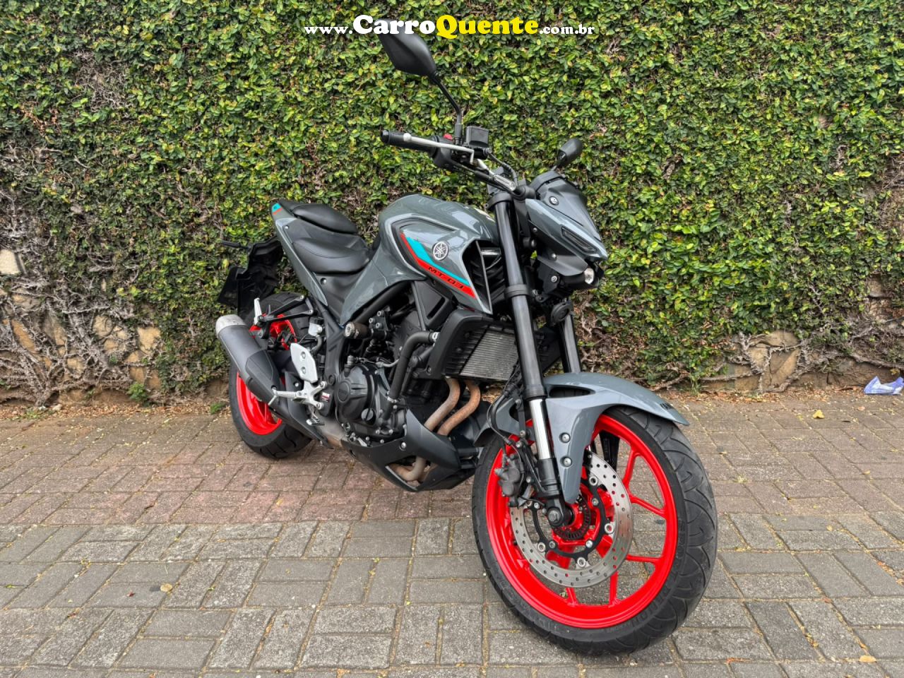 YAMAHA    MT 03   CINZA 2023 321 GASOLINA - Loja
