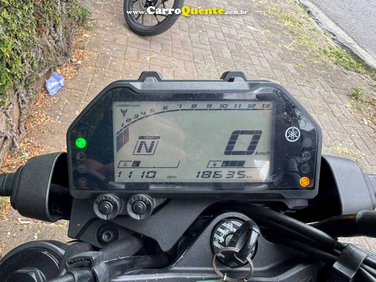 YAMAHA    MT 03   CINZA 2023 321 GASOLINA - Loja
