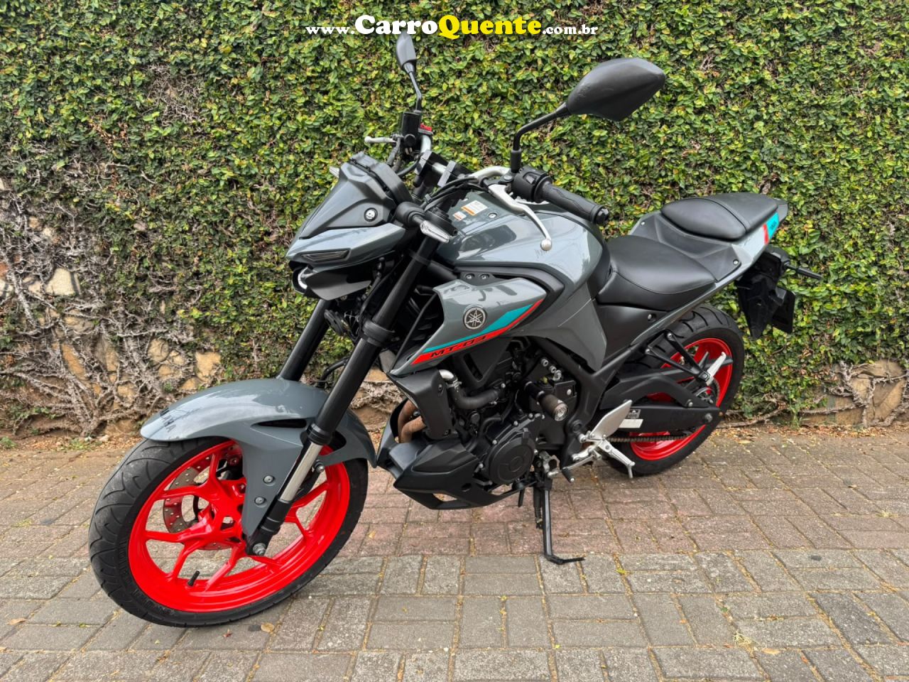 YAMAHA    MT 03   CINZA 2023 321 GASOLINA - Loja