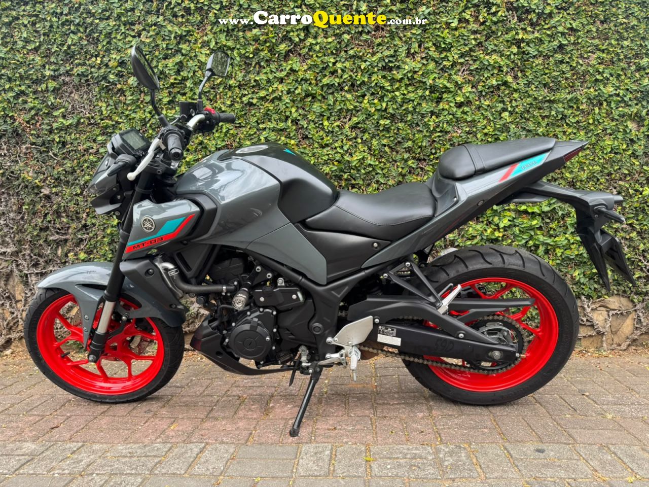 YAMAHA    MT 03   CINZA 2023 321 GASOLINA - Loja