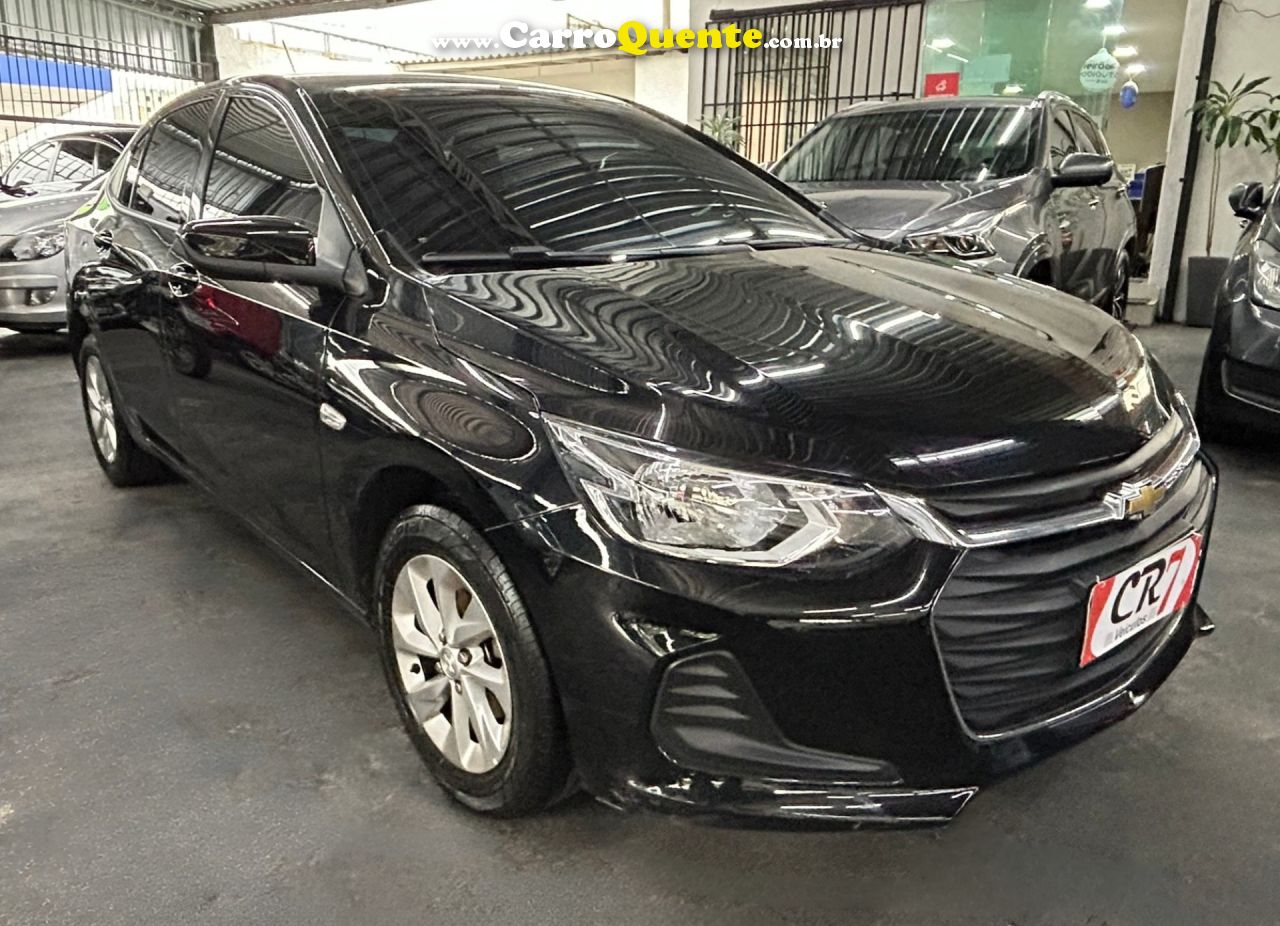 CHEVROLET   ONIX SEDAN PLUS LT 1.0 12V TB FLEX AUT.   PRETO 2023 1.0 FLEX - Loja