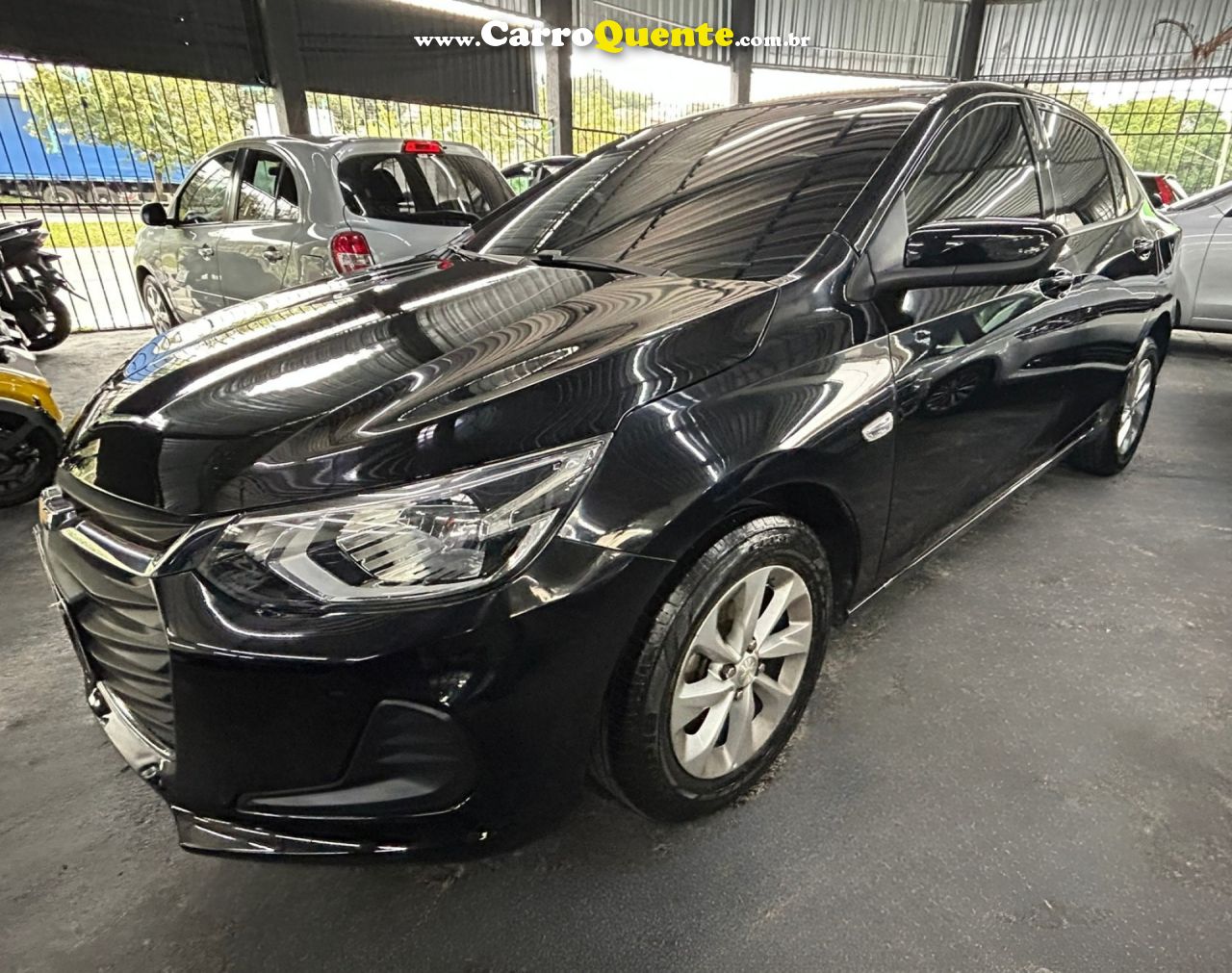 CHEVROLET   ONIX SEDAN PLUS LT 1.0 12V TB FLEX AUT.   PRETO 2023 1.0 FLEX - Loja