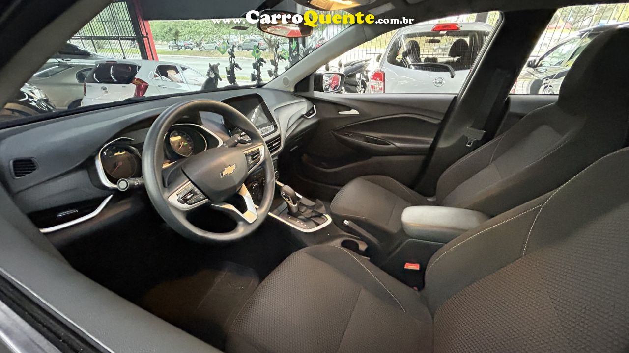 CHEVROLET   ONIX SEDAN PLUS LT 1.0 12V TB FLEX AUT.   PRETO 2023 1.0 FLEX - Loja