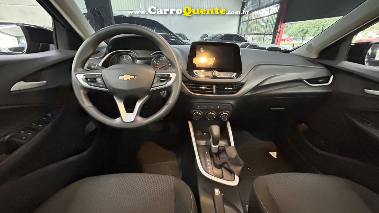 CHEVROLET   ONIX SEDAN PLUS LT 1.0 12V TB FLEX AUT.   PRETO 2023 1.0 FLEX - Loja
