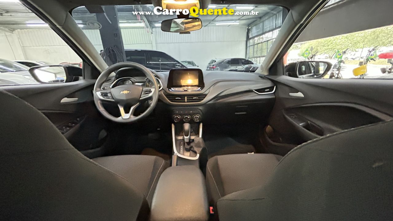 CHEVROLET   ONIX SEDAN PLUS LT 1.0 12V TB FLEX AUT.   PRETO 2023 1.0 FLEX - Loja