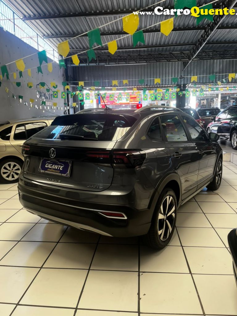 VOLKSWAGEN   NIVUS HIGHLINE 1.0 200 TSI FLEX AUT.   CINZA 2024 1.0 FLEX - Loja