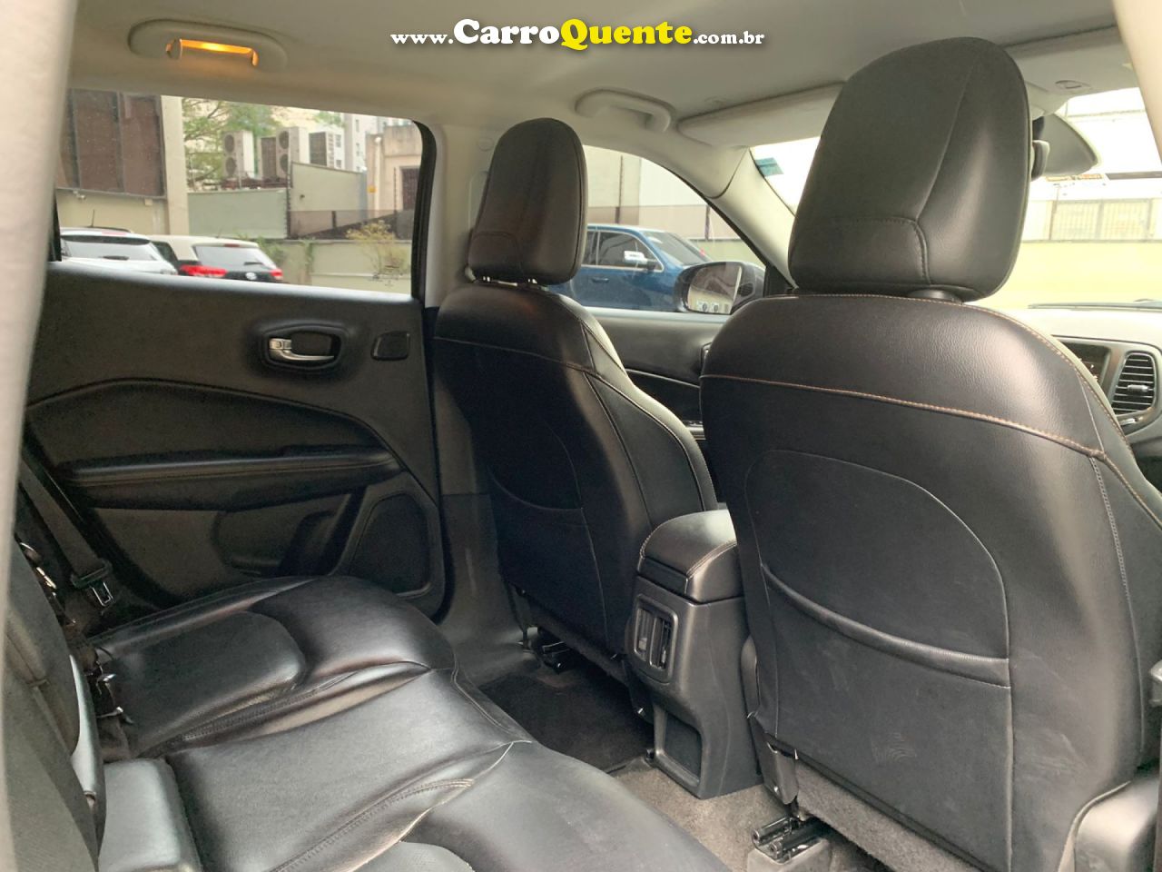 JEEP   COMPASS LONGITUDE 2.0 4X2 FLEX 16V AUT.   CINZA 2017 2.0 FLEX - Loja