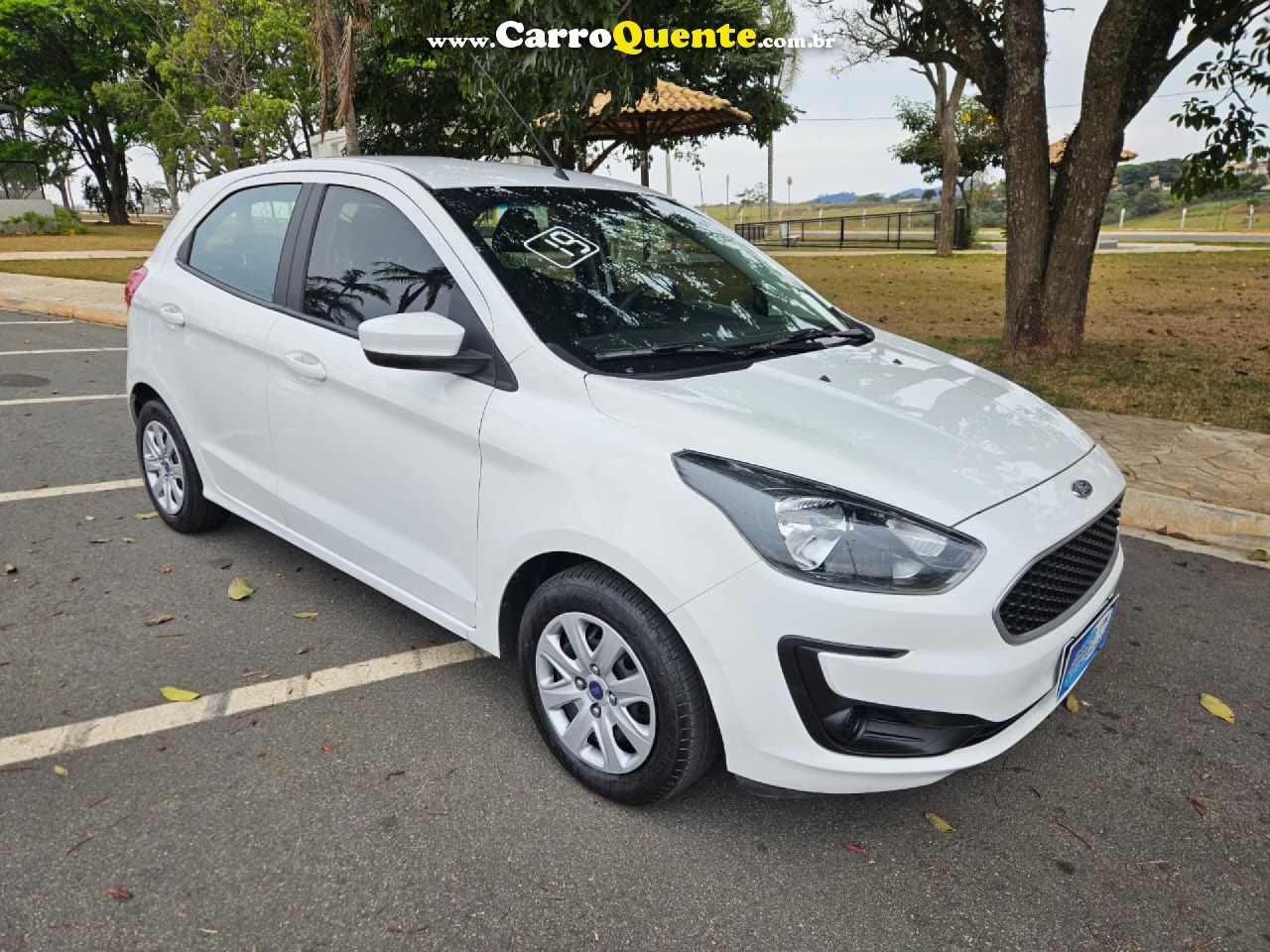 FORD   KA 1.0 SESE PLUS TIVCT FLEX 5P   BRANCO 2019 1.0 FLEX - Loja