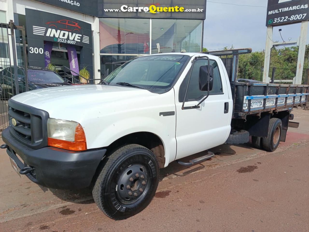 FORD   F-4000 TURBO CUMMINS 2P (DIESEL)   BRANCO 2003 3.9 GASOLINA - Loja