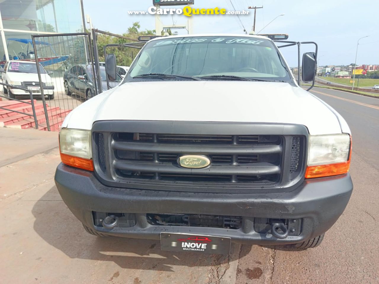 FORD   F-4000 TURBO CUMMINS 2P (DIESEL)   BRANCO 2003 3.9 GASOLINA - Loja