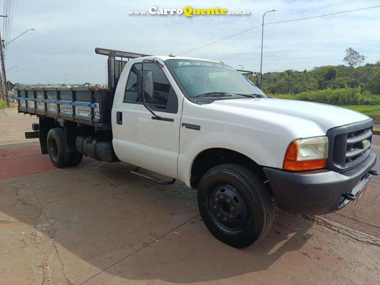 FORD   F-4000 TURBO CUMMINS 2P (DIESEL)   BRANCO 2003 3.9 GASOLINA - Loja