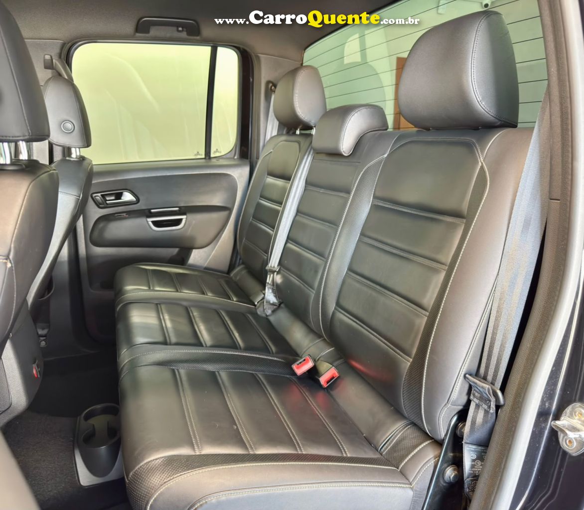 VOLKSWAGEN   AMAROK EXTREME CD 3.0 4X4 TB DIES. AUT.   PRETO 2019 3.0 DIESEL - Loja