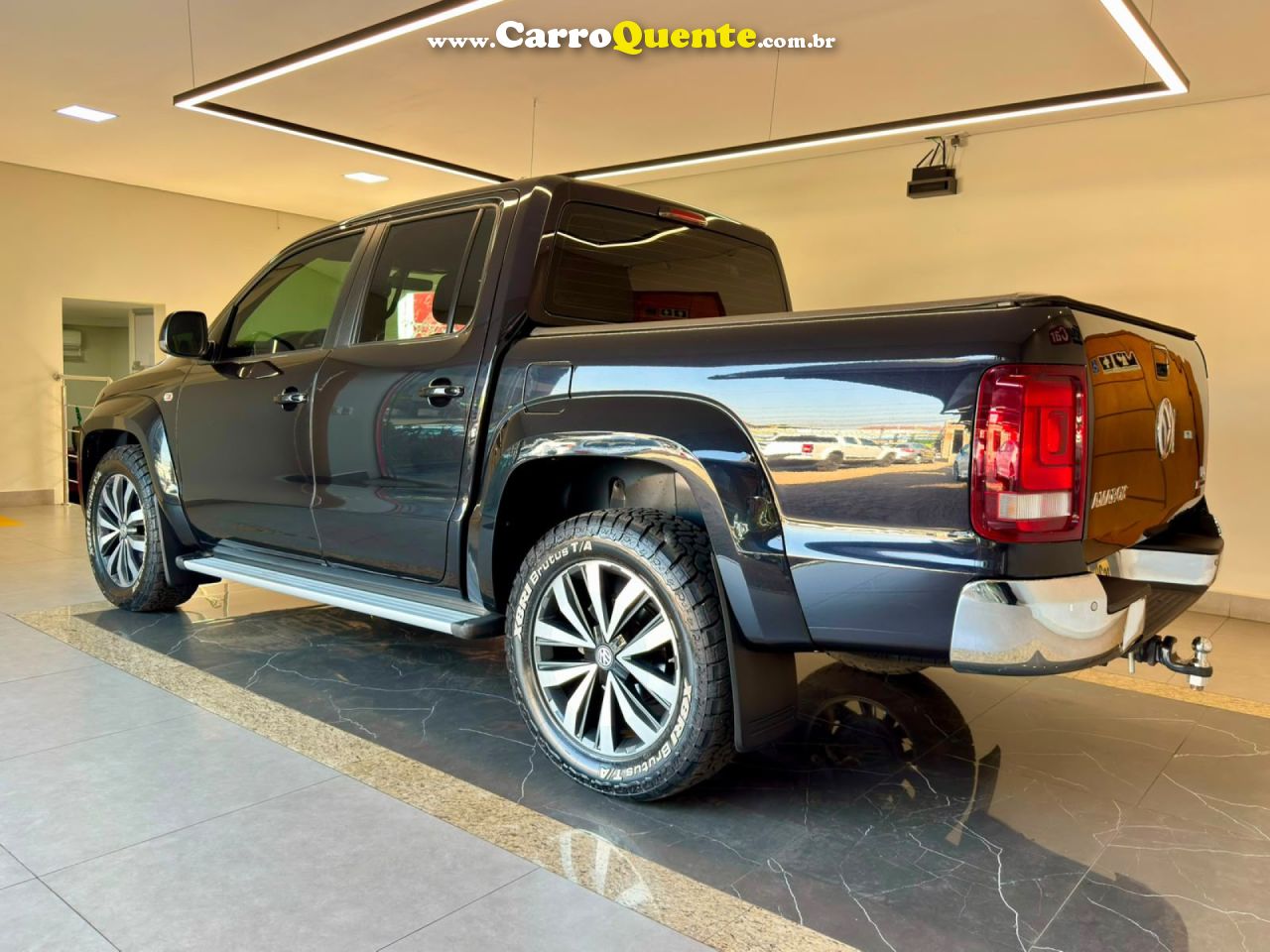 VOLKSWAGEN   AMAROK EXTREME CD 3.0 4X4 TB DIES. AUT.   PRETO 2019 3.0 DIESEL - Loja