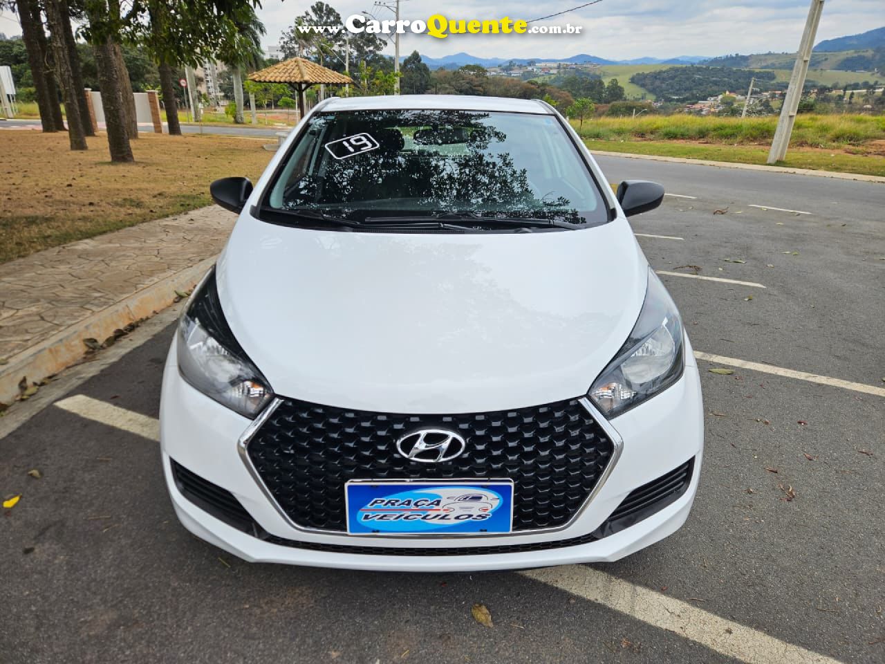 HYUNDAI   HB20 UNIQUE 1.0 FLEX 12V MEC.   BRANCO 2019 1.0 FLEX - Loja
