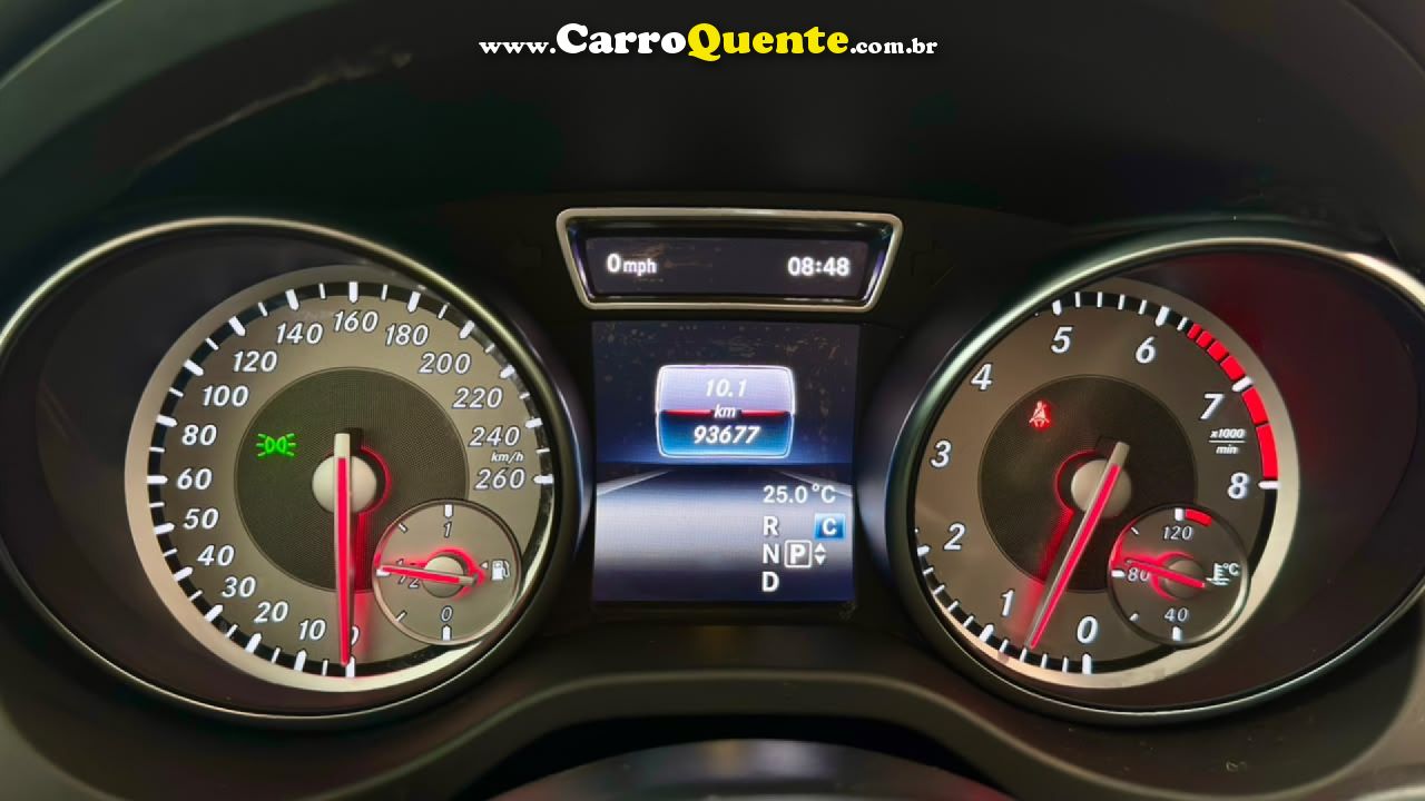 MERCEDES-BENZ   GLA 200 ADVANCE 1.61.6 TB 16V FLEX AUT.   PRATA 2017 1.6 FLEX - Loja