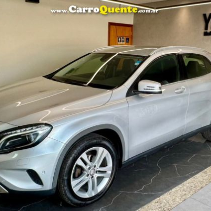 MERCEDES-BENZ   GLA 200 ADVANCE 1.61.6 TB 16V FLEX AUT.   PRATA 2017 1.6 FLEX