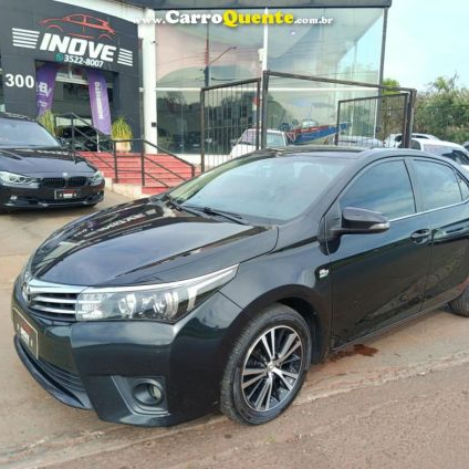 TOYOTA   COROLLA ALTIS 2.0 FLEX 16V AUT.   PRETO 2016 2.0 FLEX