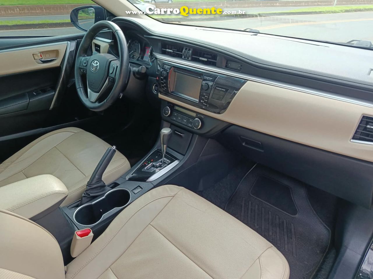 TOYOTA   COROLLA ALTIS 2.0 FLEX 16V AUT.   PRETO 2016 2.0 FLEX - Loja