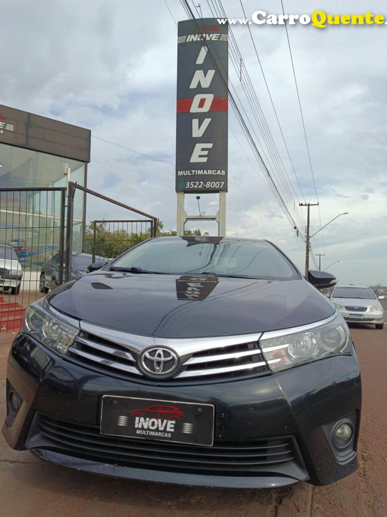 TOYOTA   COROLLA ALTIS 2.0 FLEX 16V AUT.   PRETO 2016 2.0 FLEX - Loja