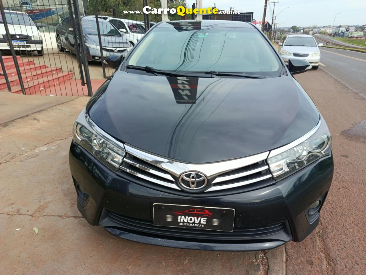TOYOTA   COROLLA ALTIS 2.0 FLEX 16V AUT.   PRETO 2016 2.0 FLEX - Loja