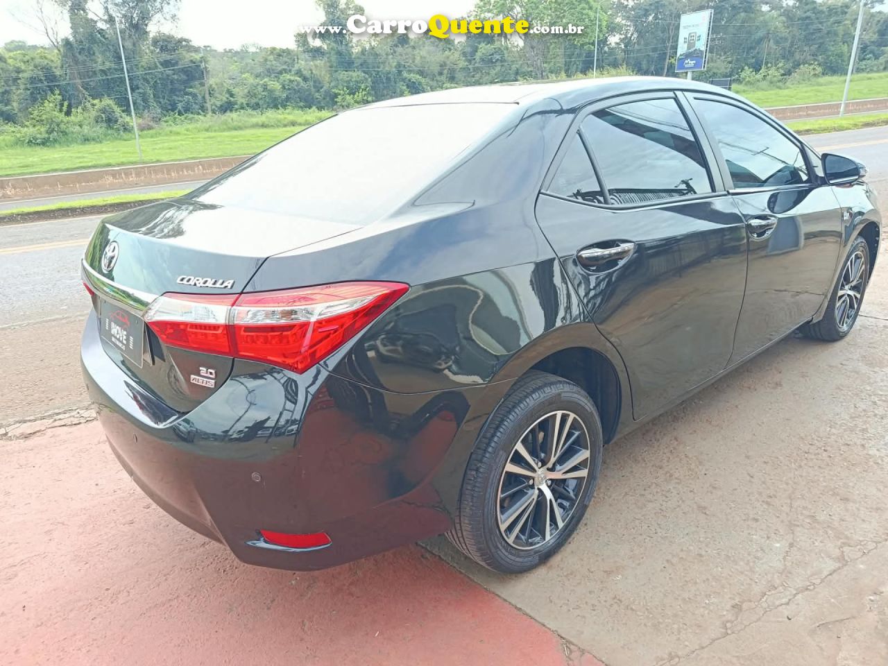 TOYOTA   COROLLA ALTIS 2.0 FLEX 16V AUT.   PRETO 2016 2.0 FLEX - Loja