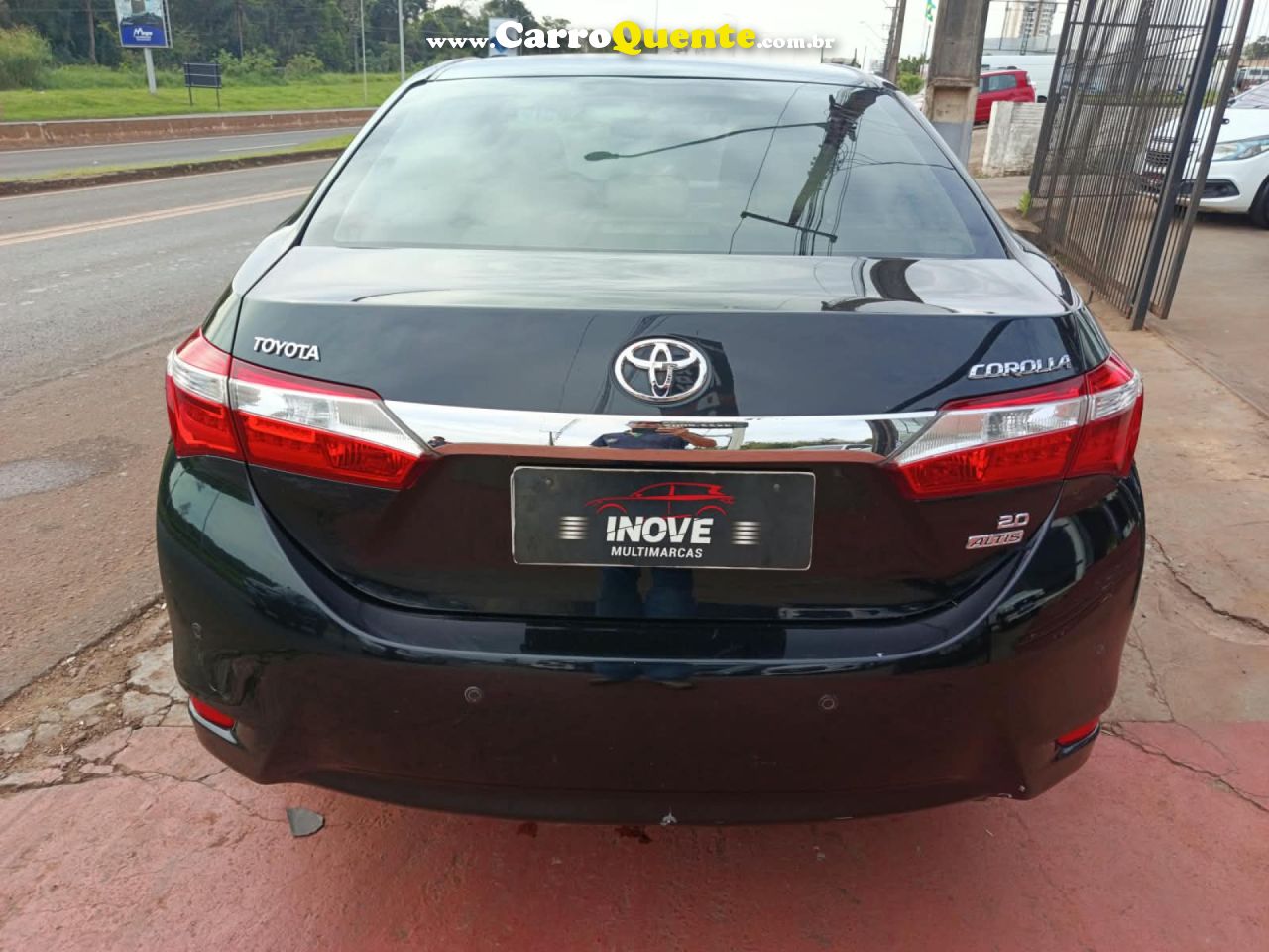 TOYOTA   COROLLA ALTIS 2.0 FLEX 16V AUT.   PRETO 2016 2.0 FLEX - Loja