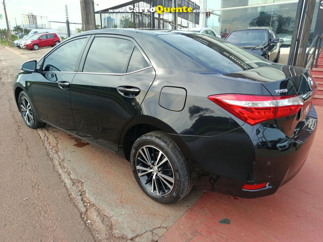 TOYOTA   COROLLA ALTIS 2.0 FLEX 16V AUT.   PRETO 2016 2.0 FLEX - Loja