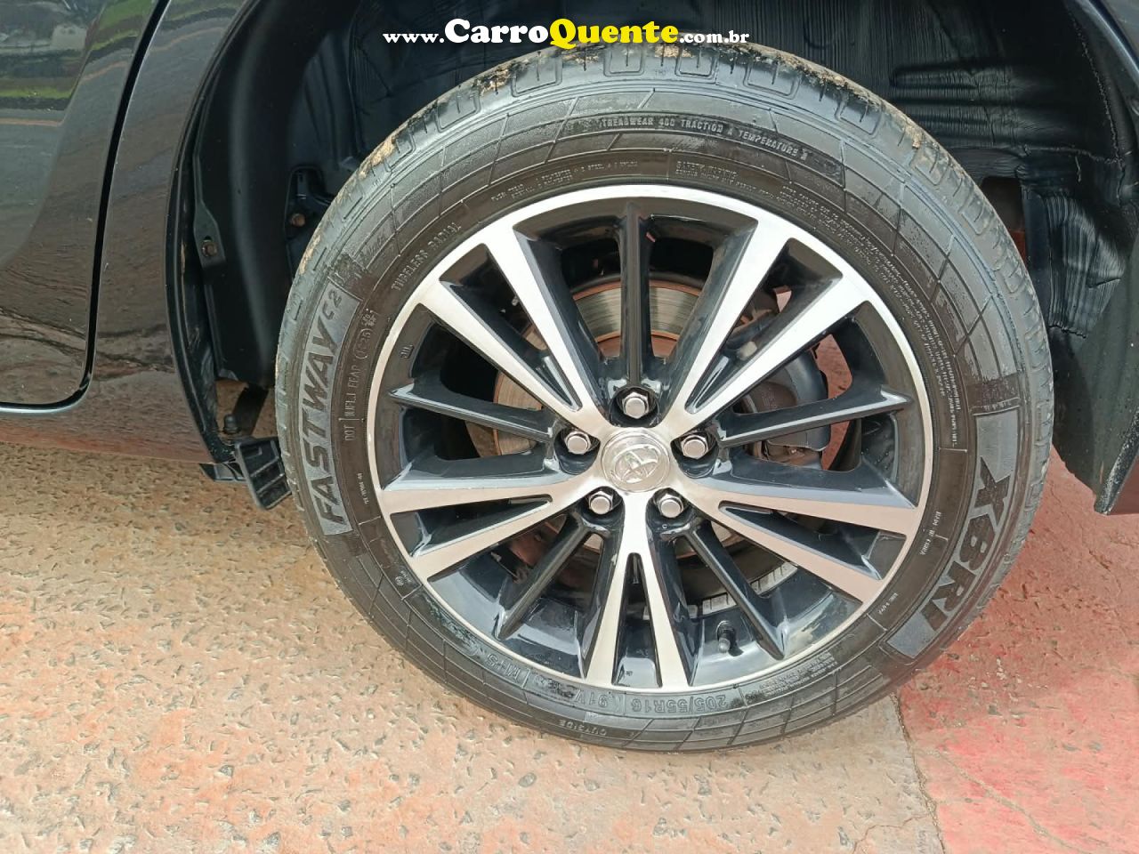 TOYOTA   COROLLA ALTIS 2.0 FLEX 16V AUT.   PRETO 2016 2.0 FLEX - Loja