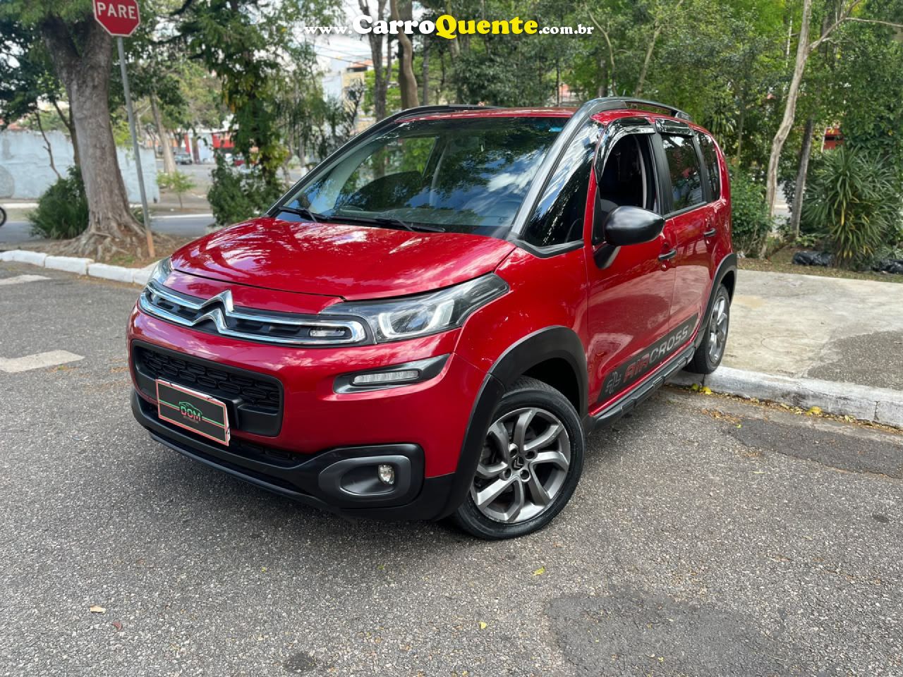 CITROËN   AIRCROSS LIVE 1.6 FLEX 16V 5P AUT.   VERMELHO 2017 1.6 FLEX - Loja