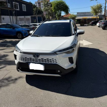 TOYOTA   COROLLA CROSS XRX 1.8 16V AUT.(HYBRID)   BRANCO 2025 1.8 FLEX E ELÉTRICO