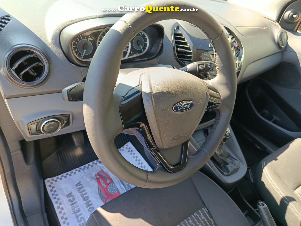FORD   KA+ SEDAN 1.5 SEL 16V FLEX 4P   BRANCO 2015 1.5 FLEX - Loja