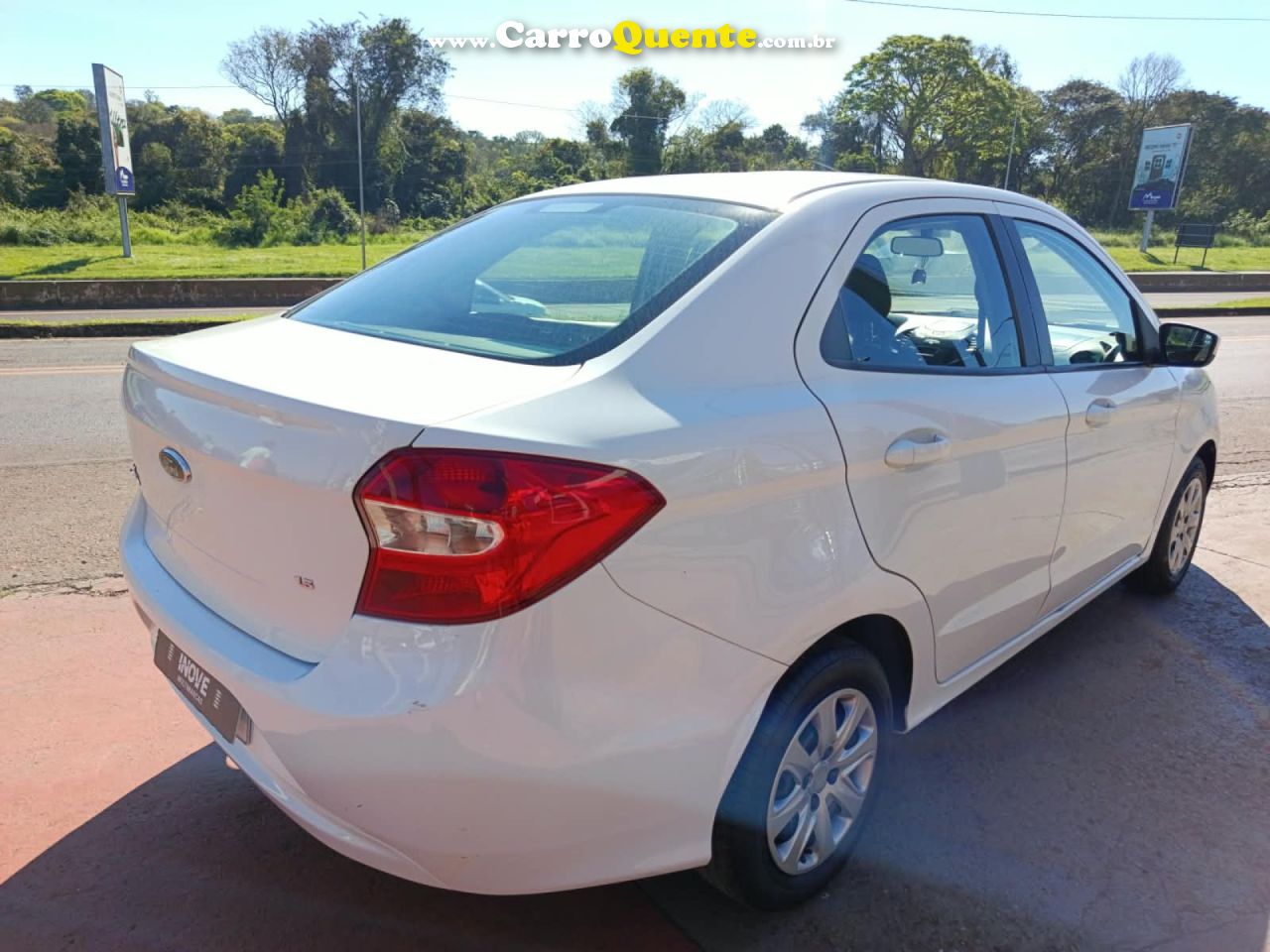 FORD   KA+ SEDAN 1.5 SEL 16V FLEX 4P   BRANCO 2015 1.5 FLEX - Loja