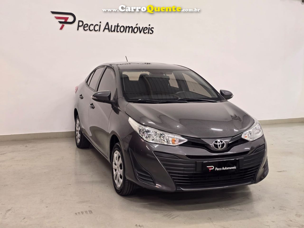 TOYOTA   YARIS XL LIVE SEDAN 1.5 FLEX 16V 4P AUT.   CINZA 2021 1.5 FLEX - Loja
