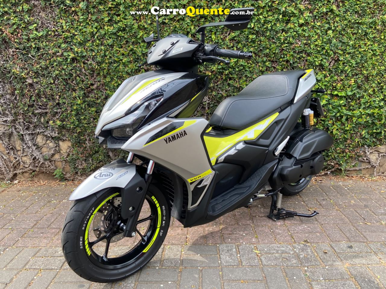YAMAHA    AEROX   PRATA 2026 160 GASOLINA - Loja