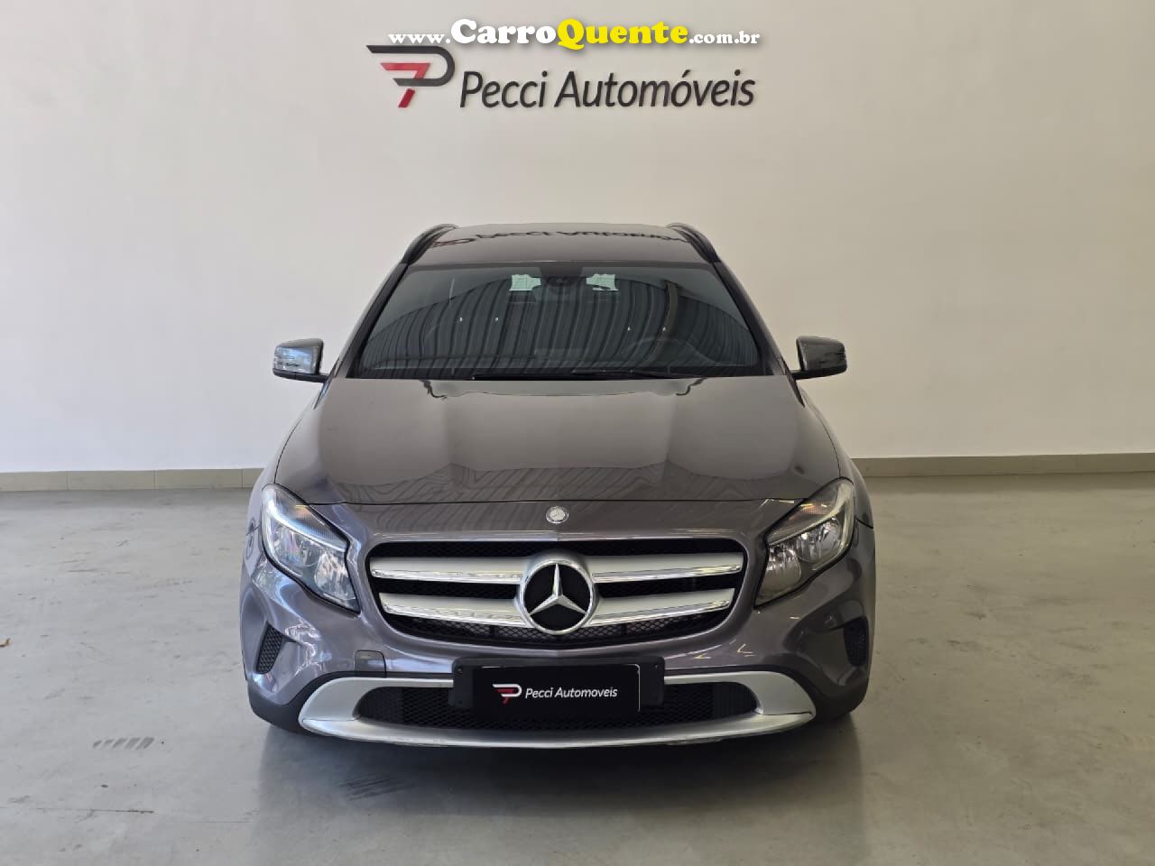 MERCEDES-BENZ   GLA 200 STYLE 1.6 TB 16VFLEX AUT.   CINZA 2015 1.6 GASOLINA - Loja