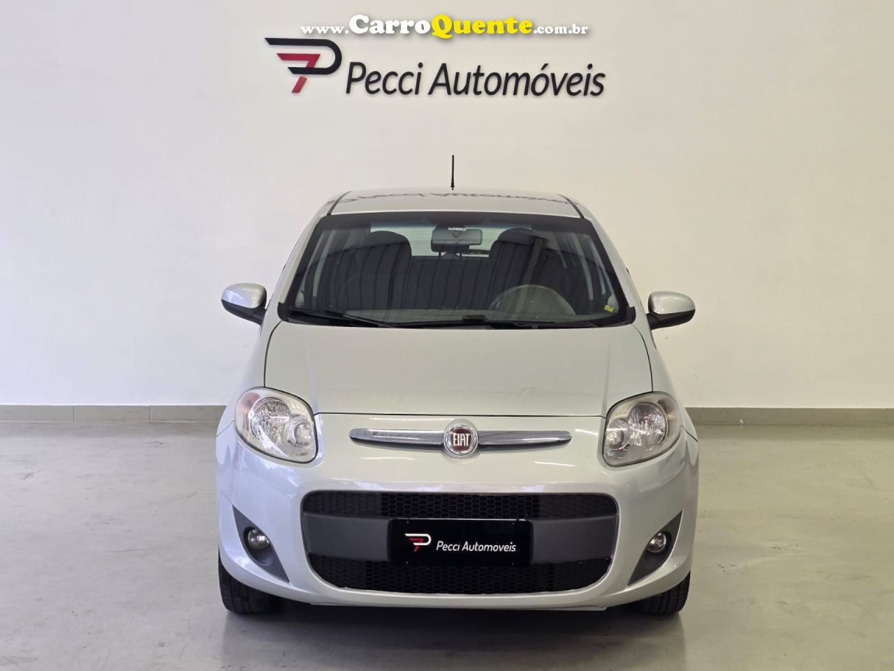 FIAT   PALIO ATTRA.ITÁLIA 1.4 EVO F.FLEX 8V 5P   PRATA 2013 1.4 GASOLINA - Loja