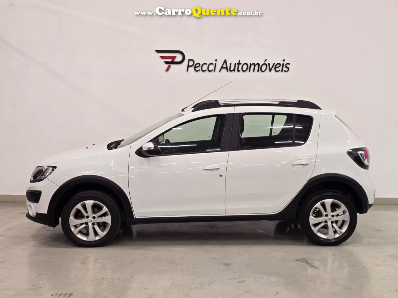 RENAULT   SANDERO STEPWAY EASY R FLEX 1.6 16V 5P   BRANCO 2018 1.6 FLEX - Loja