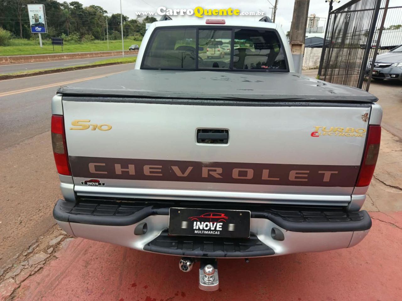 CHEVROLET   S10 EXECUTIVE 2.8 4X4   PRATA 2007 2.8 DIESEL - Loja