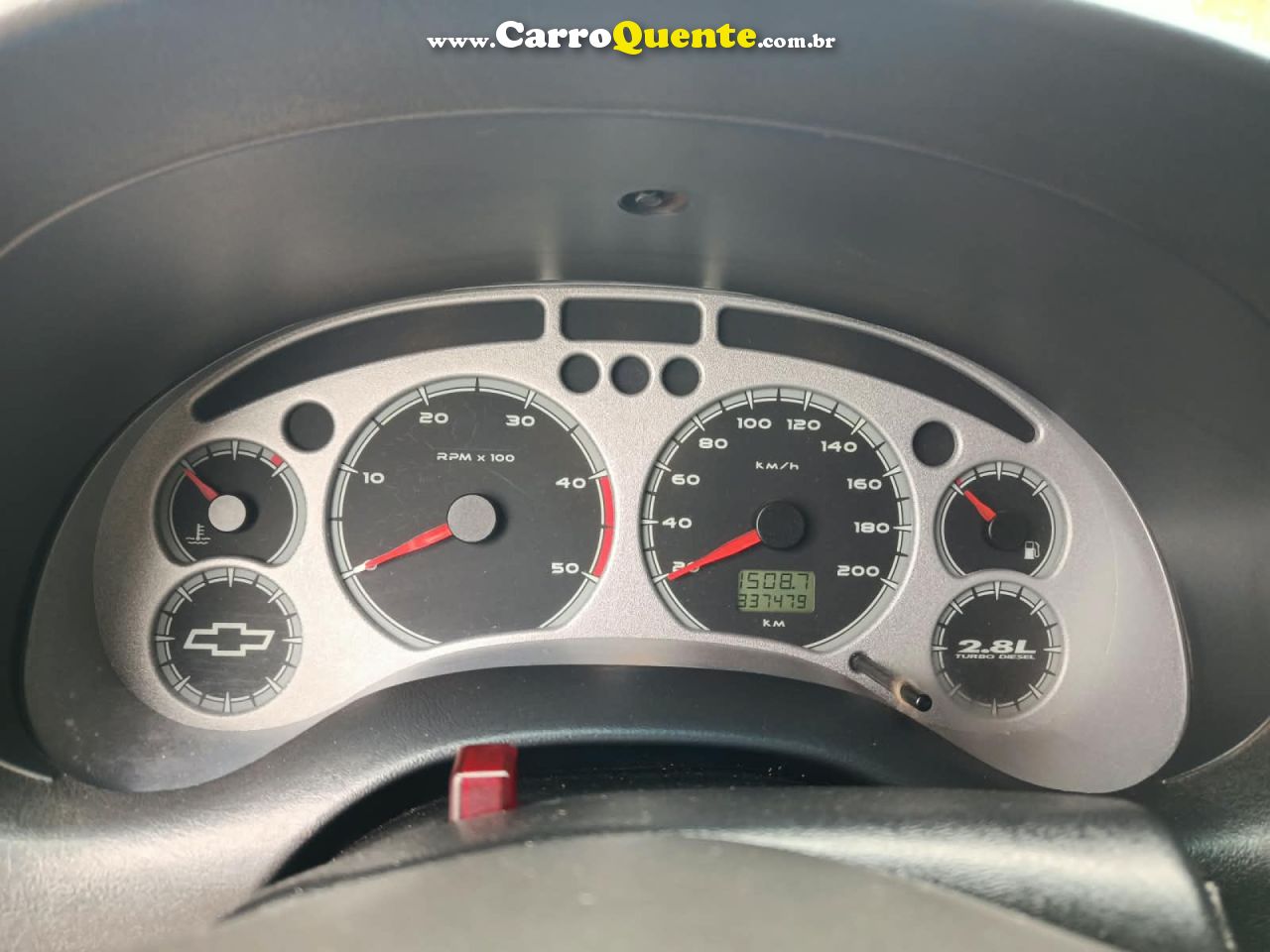 CHEVROLET   S10 EXECUTIVE 2.8 4X4   PRATA 2007 2.8 DIESEL - Loja