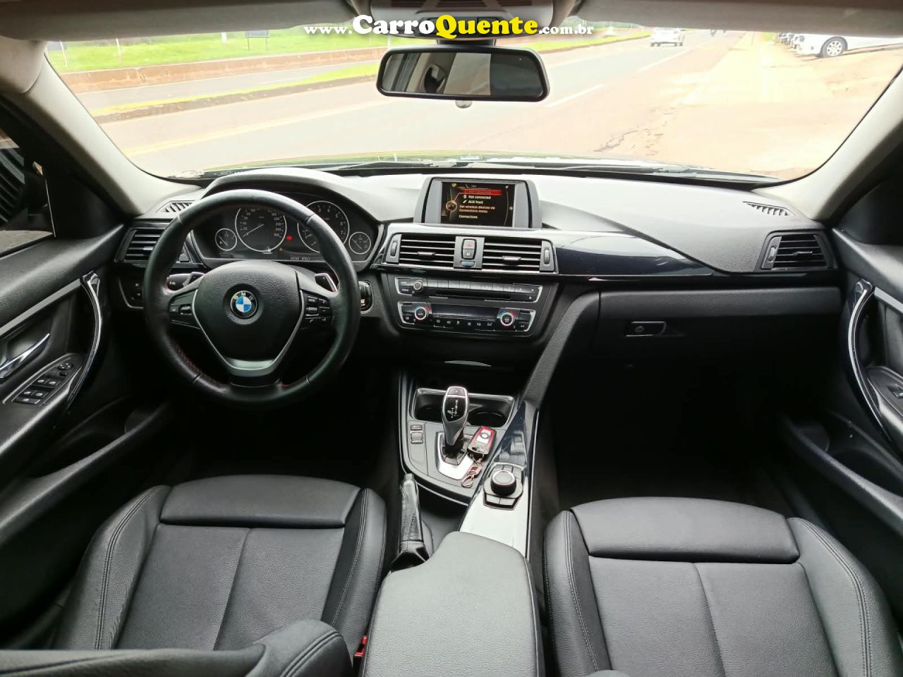 BMW   320IA 2.0 TURBOACTIVEFLEX 16VGP  4P   PRETO 2015 2.0 GASOLINA - Loja
