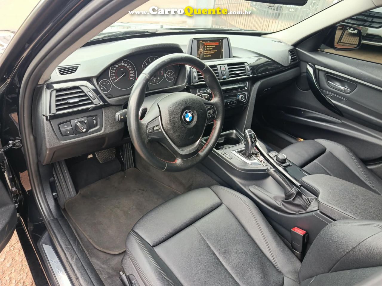 BMW   320IA 2.0 TURBOACTIVEFLEX 16VGP  4P   PRETO 2015 2.0 GASOLINA - Loja